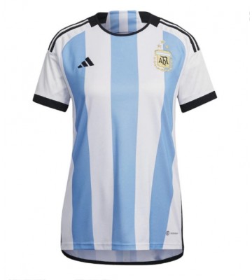 Argentyna Koszulka Podstawowych Kobiety MŚ 2022 Krótki Rękaw